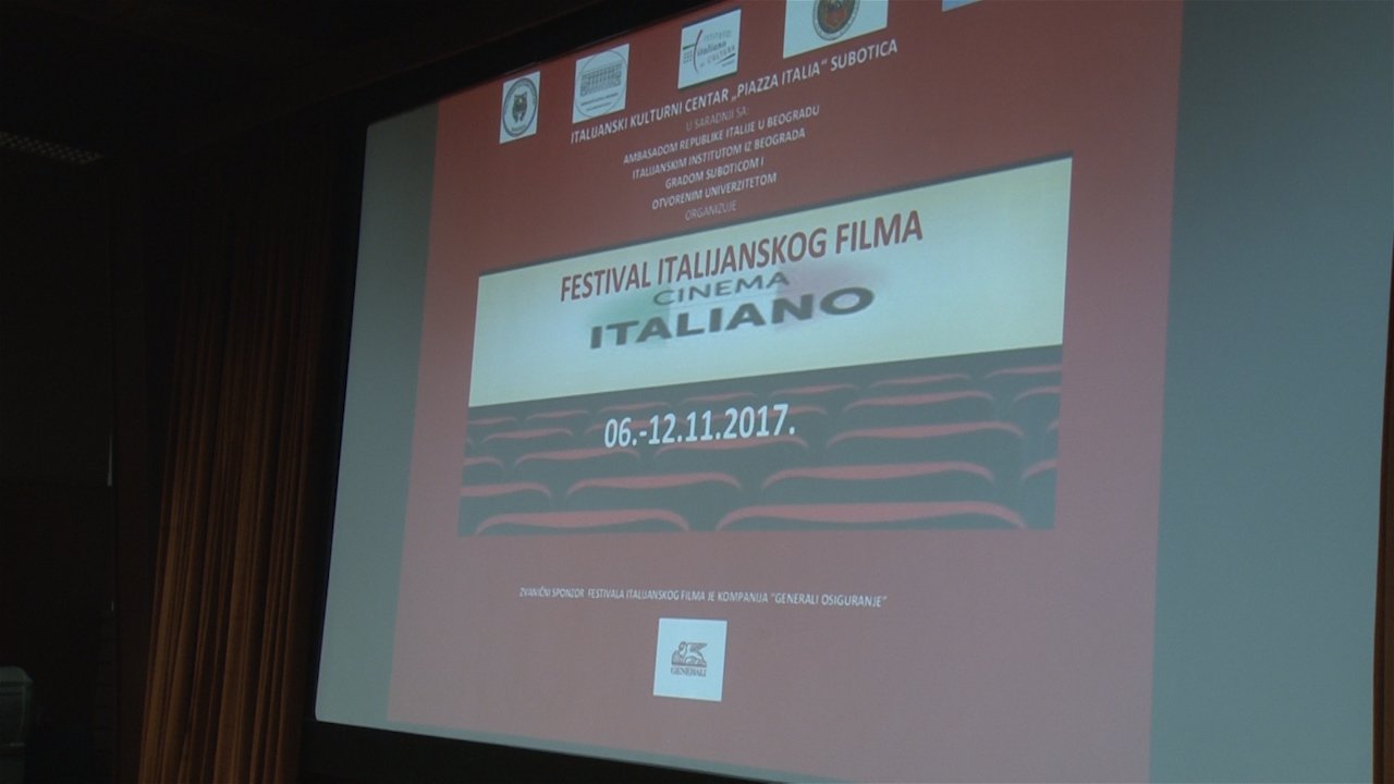 Отворен Фестивал италијанског филма