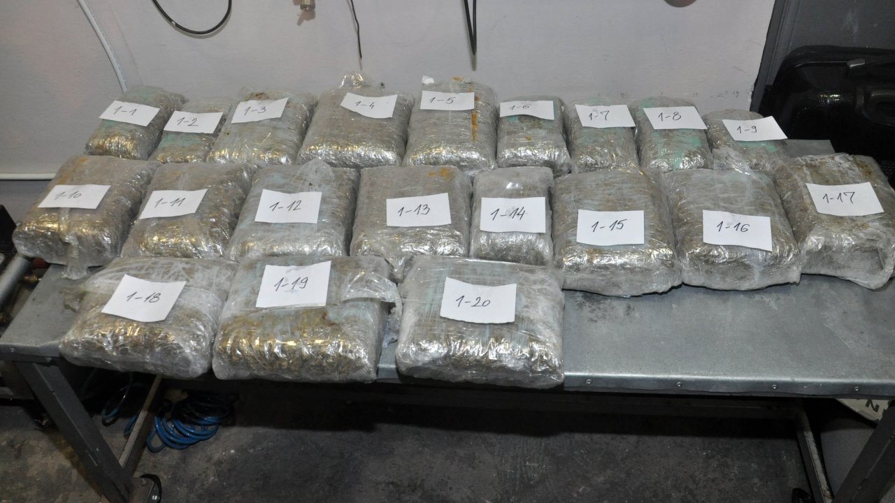 Заплењено више од 30 кг марихуане на ГП Келебија