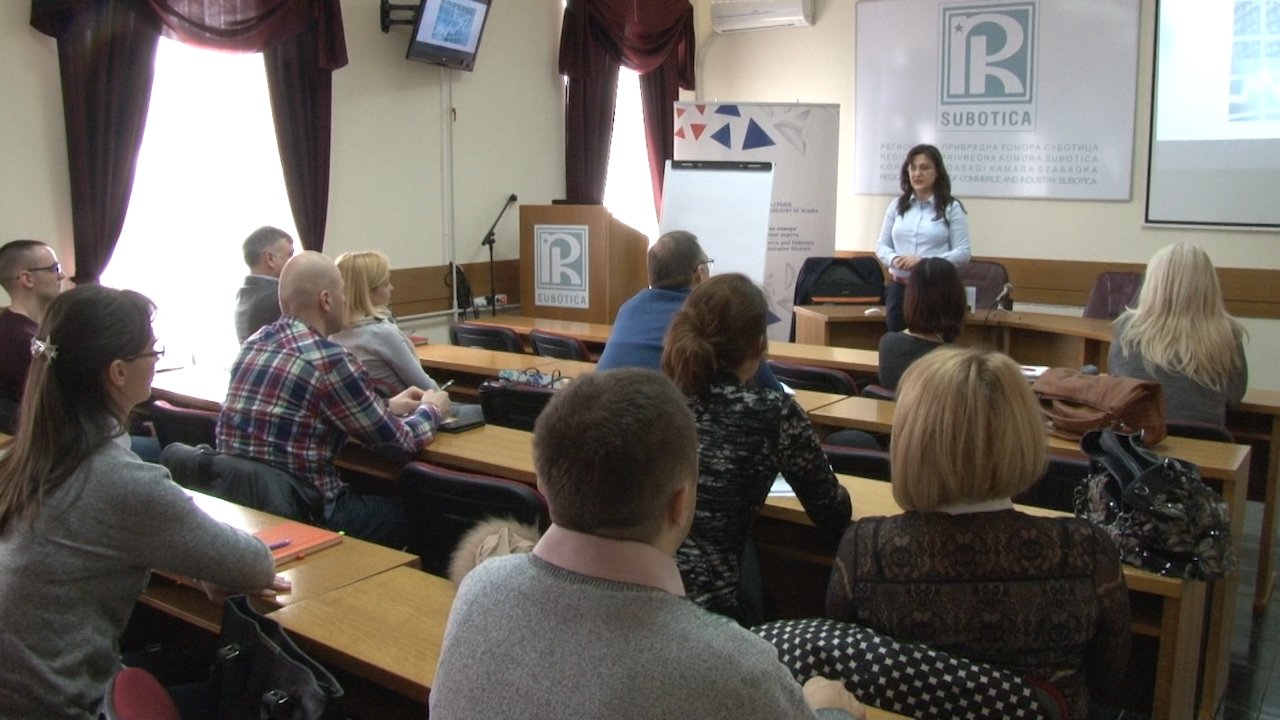 Предавање о унапређењу пословања привредника одржана у РПК Севернобачког округа