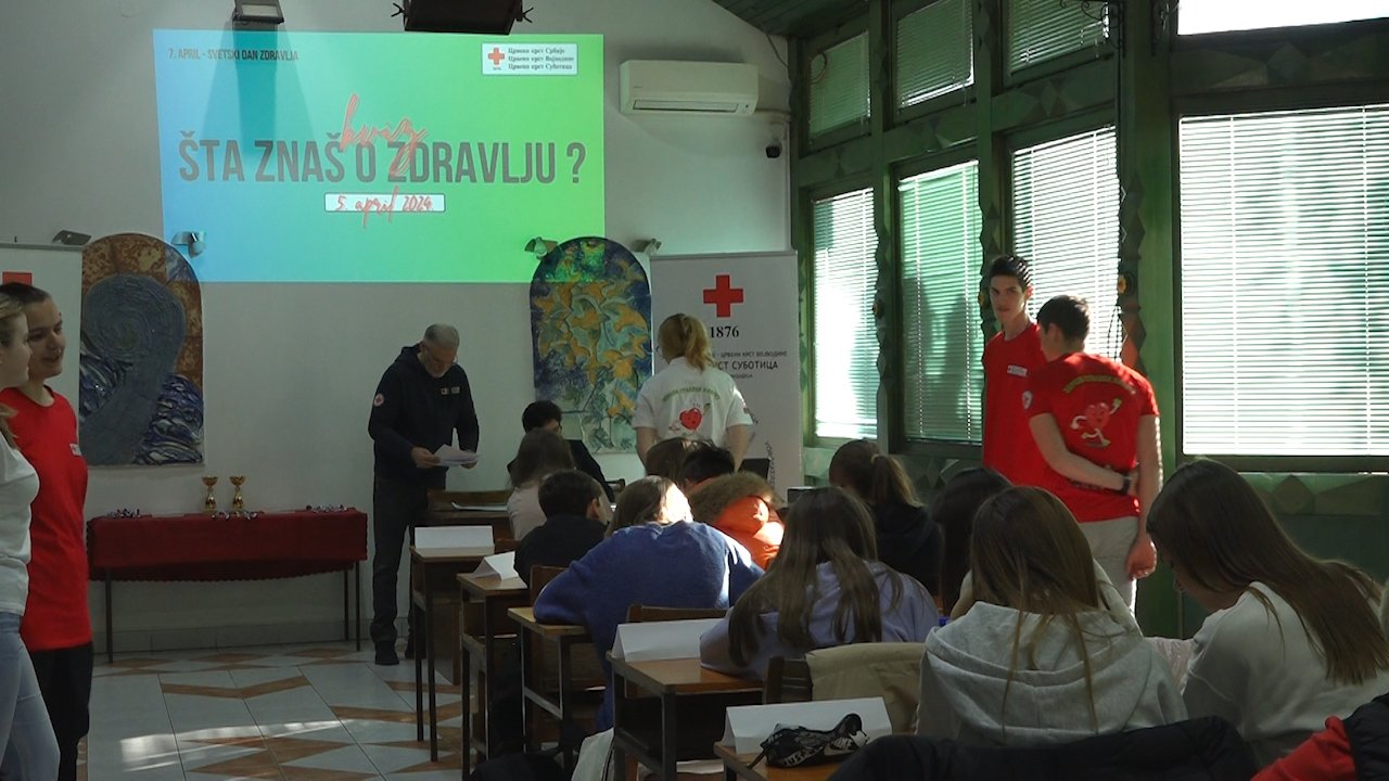 Одржано такмичење „Шта знаш о здрављу“ у Црвеном крсту 