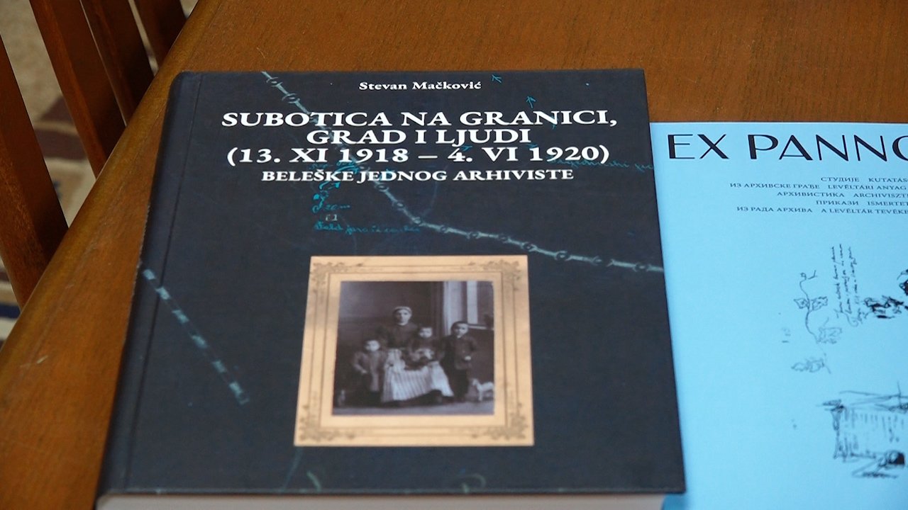 "Суботица на граници, град и људи - белешке једног архивисте" – књига Стевана Мачковића 
