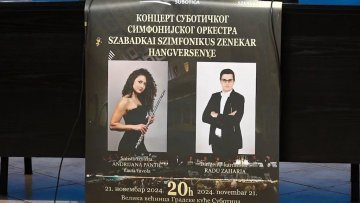Суботички симфонијски оркестар наступа 21. новембра
