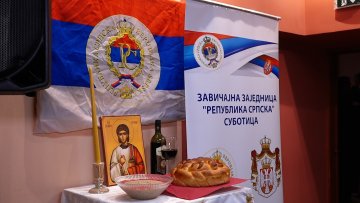 Завичајна заједница „Република Српска” обележила славу Свети Стефан  и Дан Републике Српске