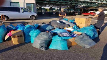 Заплењена гардероба на Хоргошу