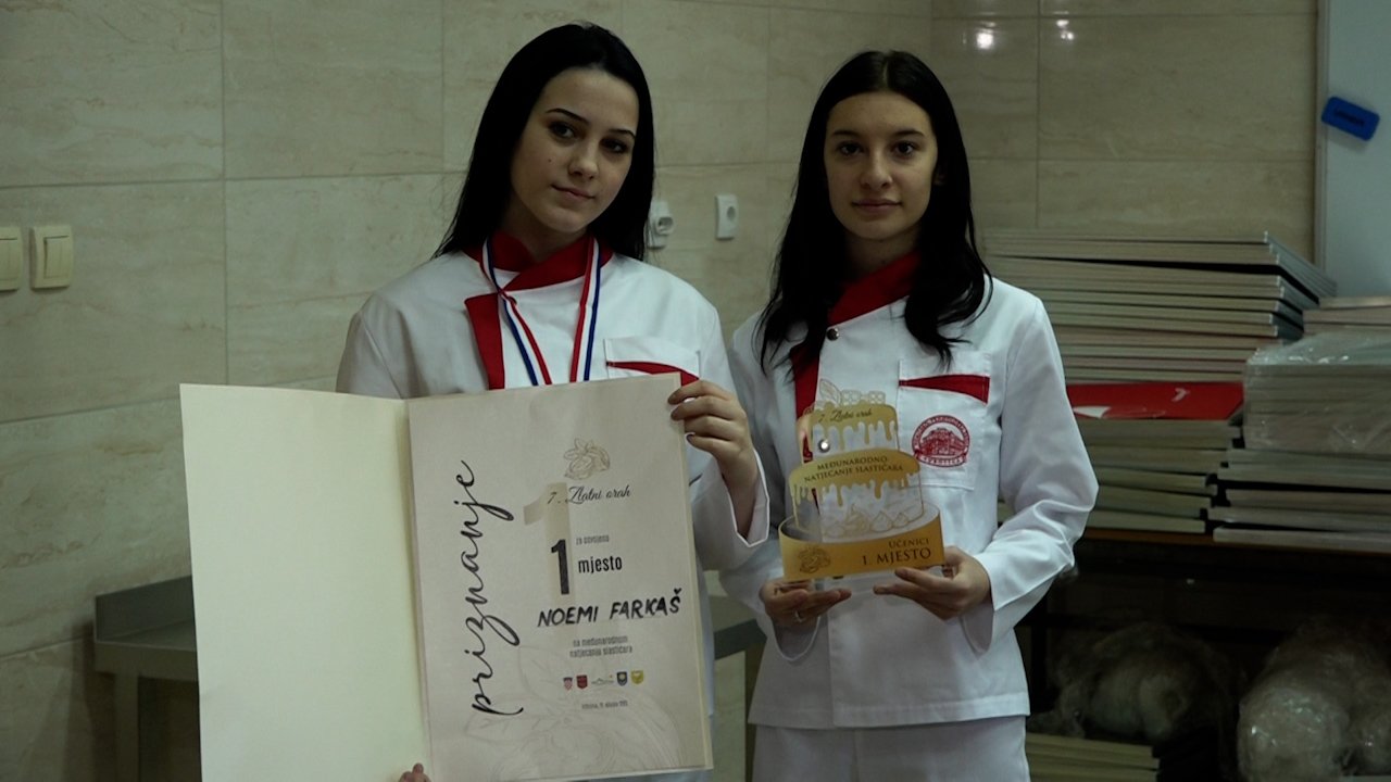 Ноеми Фаркаш освојила прво место на Међународном такмичењу посластичара