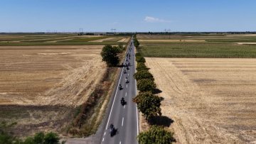 Национални рели возача кавасаки вулкан мотоцикала одржан на Палићу