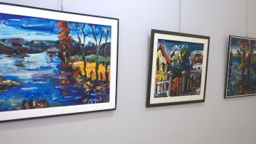 Изложба слика Браце Азарића на Отвореном универзитету