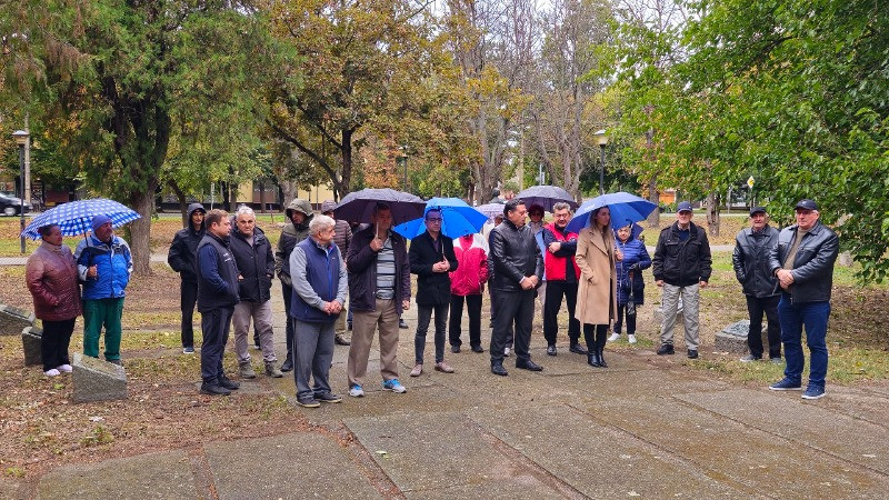 Одата почаст палим борцима у Новом Милошеву