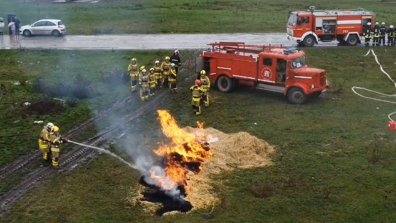 Ватрогасна вежба показала шта могу јединство и уиграност