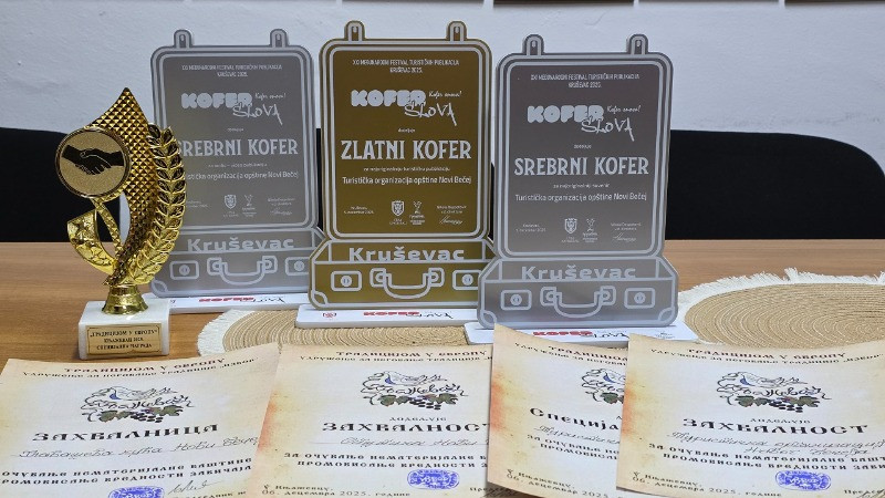 Новобечејцима нове награде и признања у области туризма