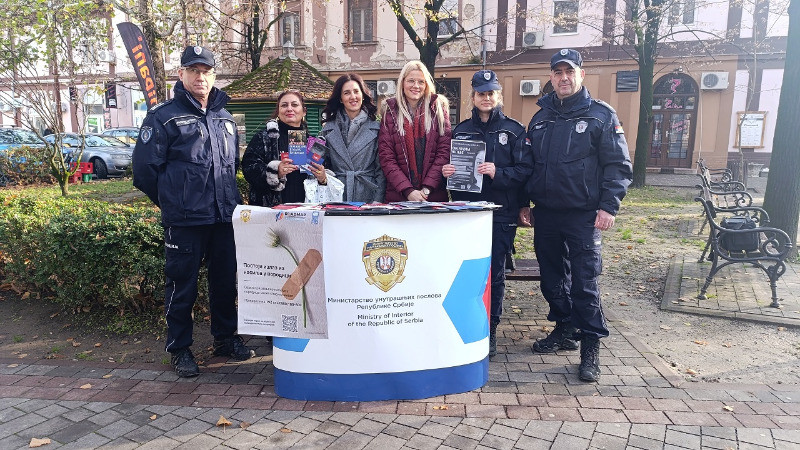 Одржана јавна акција у оквиру кампање „16 дана активизма”