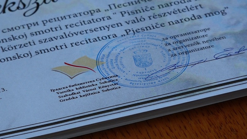 Зонско такмичење рецитатора одржано у Градској библиотеци