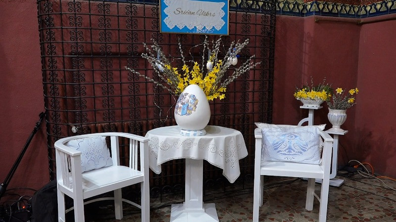 Отворена Ускршња изложба у вестибилу Градске куће