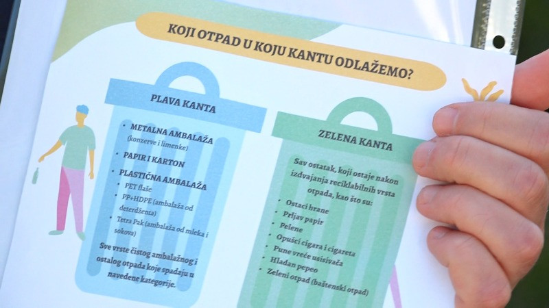 Почела је подела плавих канти у МЗ Чантавир