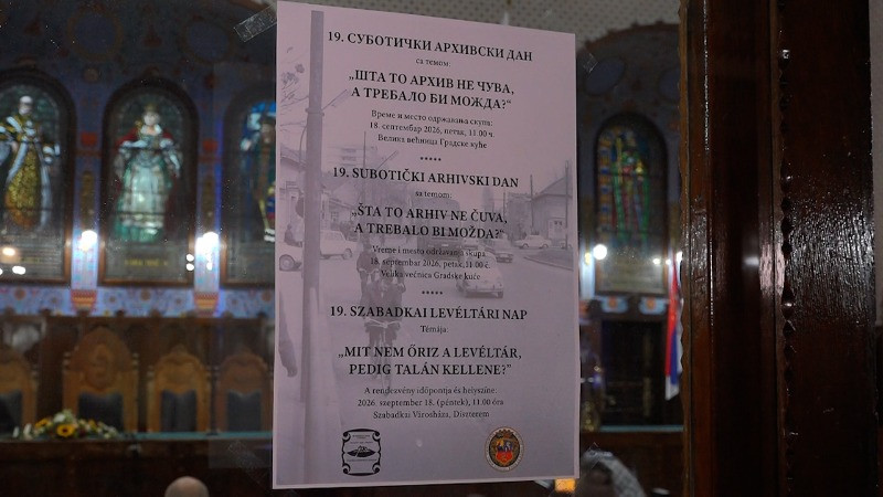 Суботички архивски дан посвећен очувању трагова садашњости