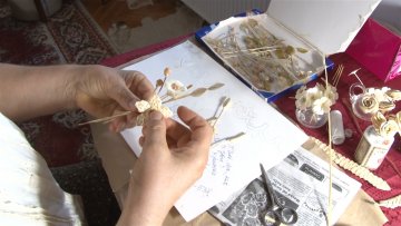 Уметност од сламе у рукама Јозефине Скендеровић