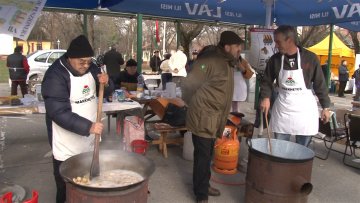 Зимски фестивал традиција одржан на Палићу