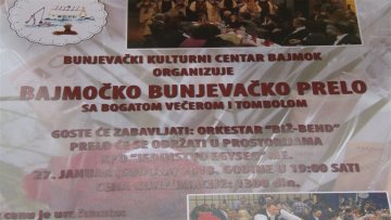 У суботу Буњевачко прело у Бајмоку