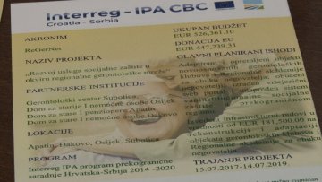 Прекогранична сарадња домова за старе из Србије и Хрватске