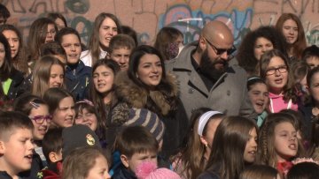 Ученици ОШ „Милош Црњански“ у споту Балканике