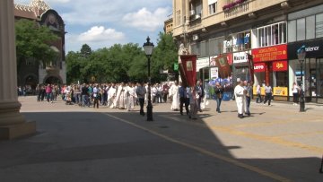 Спасовдан обележен празничном литургијом и литијом кроз град