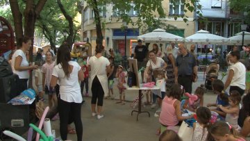 Радионице на игралишту у оквиру пројекта „Кућа иза дуге”