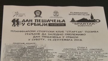 Дан пешачења у Србији