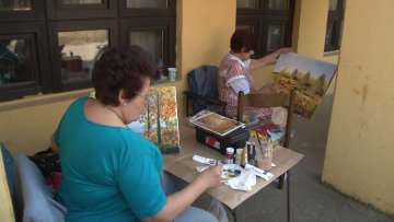 Ликовна колонија у МЗ Пешчара