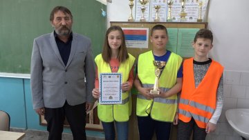 „Кизуровци“  о саобраћају знају за медаљу