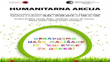 Хуманитарна акција „Радост Ускрса за децу Колевке“
