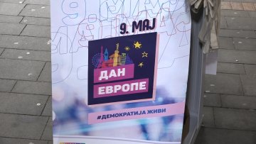 Обележен Дан Европе на Тргу 