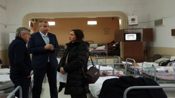 Ради привремено прихватилиште у Гајевој