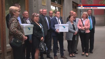 Коалиција „Јене Маглаи-Покрет грађанске Суботице“ предала изборну листу
