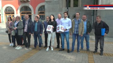 „Ратни ветерани за Србију“ предали листу за локални парламент