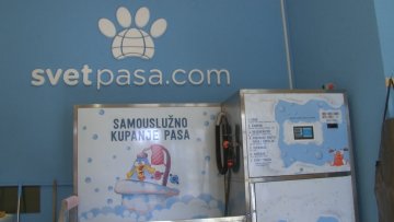 Отворено „Самоуслужно купање паса“