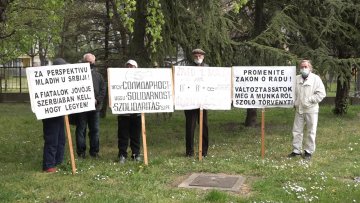 Скупом подсетили на важност борбе за радничка права