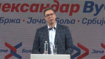 Одржан предизборни митинг Александра Вучића