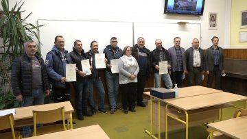И радницима „Војпута“ признато знање стечено кроз рад
