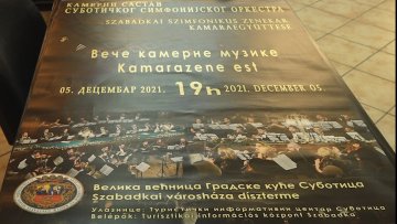 Концерт Суботичког симфонијског оркестра у недељу
