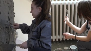 Девојке  у грађевини: Наташа и Антониа руше стереотипе