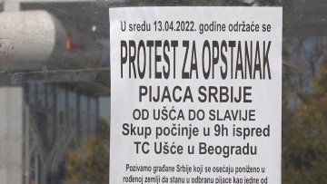 Суботички пијачари и сутра протестују против фискализације