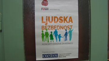 Формирана фокус група  у оквиру пројекта „Људска безбедност – концепт одрживе  заједнице”  