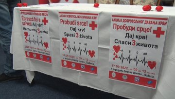 Акција „Пробуди срце – дај крв“ у суботу