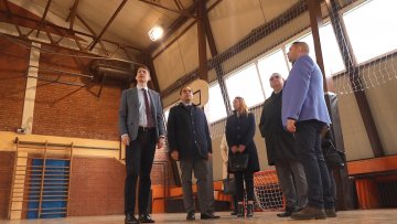 Замењени прозори и врата на фискултурној сали у чантавирској школи 