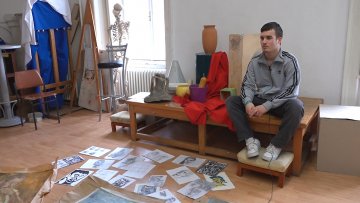 Марко Узелац први на Републичком такмичењу из класичних ликовних медија