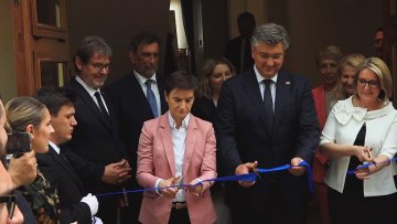Хрватска кућа отворена у присуству премијера Хрватске и Србије