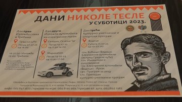 Манифестација „Дани Николе Тесле у Суботици”  7, 14. и 15.јула