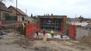 Подвожњак у Косовској улици готов до краја јануара 2024. године