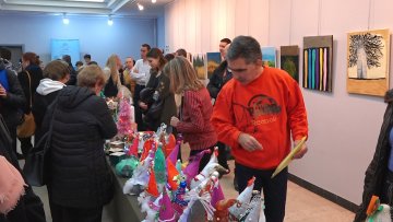Представљена уметничка дела корисника Дома „Колевка” 