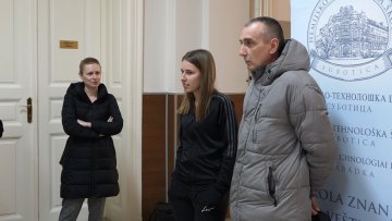 Ања Зец представља Суботицу на Републичком такмичењу ветеринарске медицине